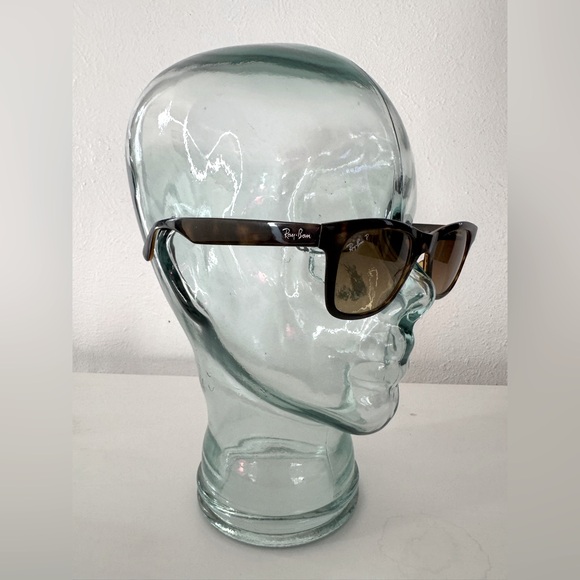 Classic Ray-Ban Wayfarer Sunglasses RB 4640 Polarized Tortoise With Case - Picture 8 of 16